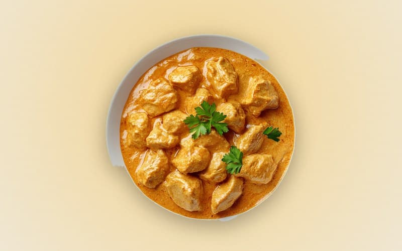 Nawabi Plan — Our fullest plate — salad and raita most days, biryani and chowmein included.